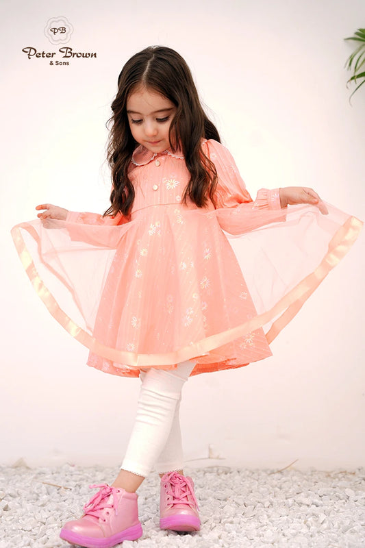 Collar Style-Baby Girl Frock